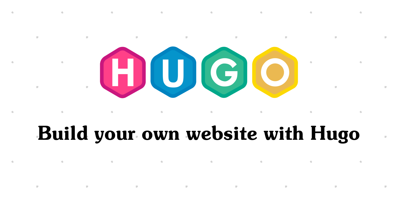 Building websites with Hugo